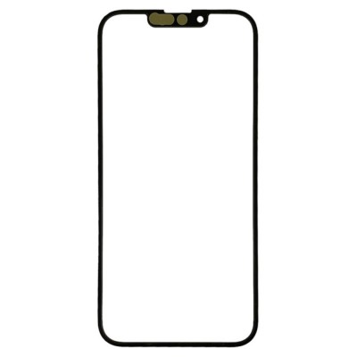 Replacement Front Glass For Apple Iphone 13 Black By - Maxbhi Com