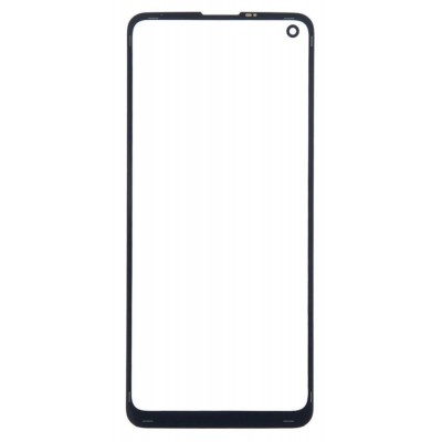 Replacement Front Glass For Motorola Moto G Power Black By - Maxbhi Com