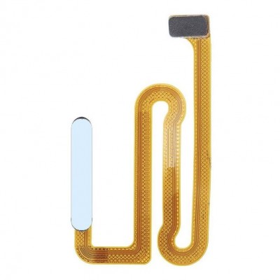 Fingerprint Sensor Flex Cable For Samsung Galaxy M13 India Blue By - Maxbhi Com