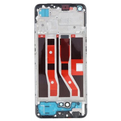 Lcd Frame Middle Chassis For Oppo A74 Black By - Maxbhi Com