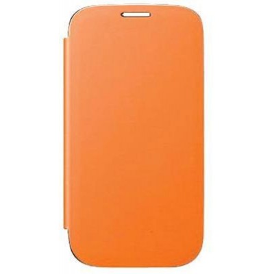 Flip Cover for Samsung I8190N Galaxy S III mini with NFC - Orange
