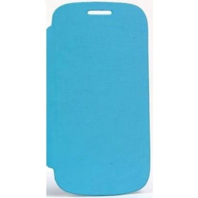 Flip Cover for Samsung I8200 Galaxy S III mini Value Edition - Blue