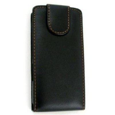 Flip Cover for Samsung i8910 Omnia HD - Black