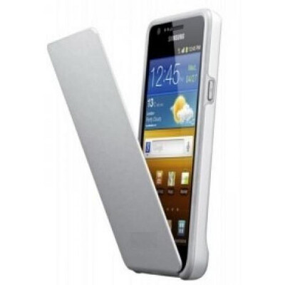 Flip Cover for Samsung I9105 Galaxy S II Plus - Chic White