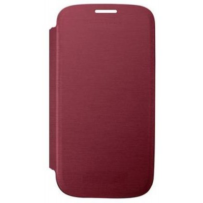 Flip Cover for Samsung I9300 Galaxy S III - Garnet Red