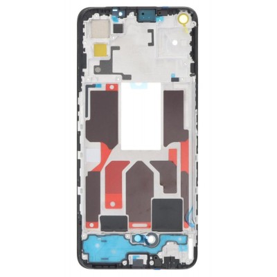 Lcd Frame Middle Chassis For Oppo Find X3 Lite Silver By - Maxbhi Com