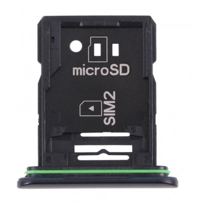 Sim Card Holder Tray For Sony Xperia 10 Iii Black - Maxbhi Com