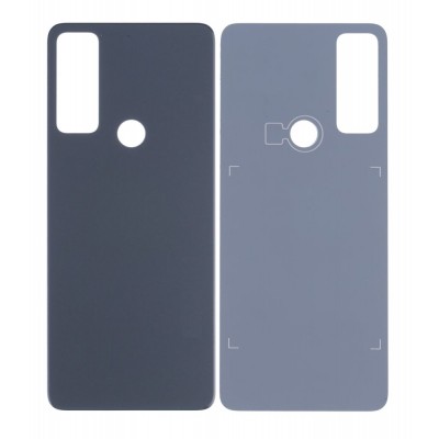 Back Panel Cover For Tcl 20 R 5g Black - Maxbhi Com