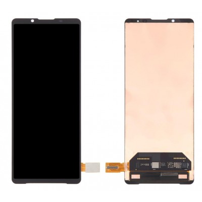 Lcd With Touch Screen For Sony Xperia 1 Iv Black By - Maxbhi Com