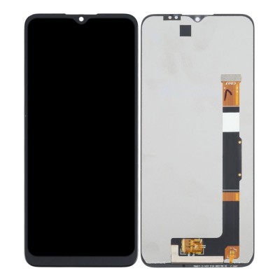 LCD with Touch Screen for TCL 20 R 5G Black