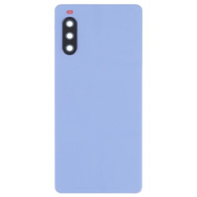 Back Panel Cover For Sony Xperia 10 Iii Blue - Maxbhi Com