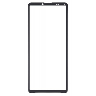 Replacement Front Glass For Sony Xperia 10 Iii White By - Maxbhi Com