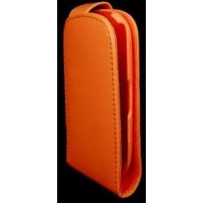Flip Cover for Samsung S3650 Corby Genio Touch - Festival Orange