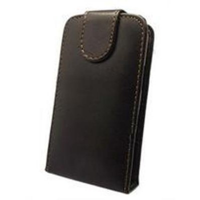 Flip Cover for Samsung S3850 Corby II - Black