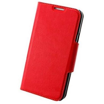 Flip Cover for Samsung SM-G800H - Red