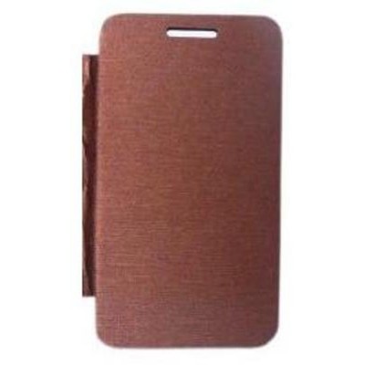 Flip Cover for Samsung Star 3 Duos S5222 - Brown