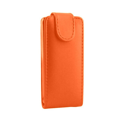 Flip Cover For Samsung S3650 Corby Genio Touch Orange By - Maxbhi Com