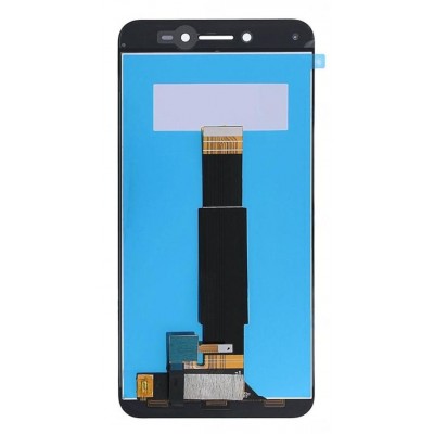 Lcd With Touch Screen For Asus Zenfone Live 16gb Black By - Maxbhi Com