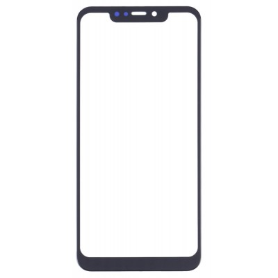 Replacement Front Glass For Infinix Hot 6x Black By - Maxbhi Com