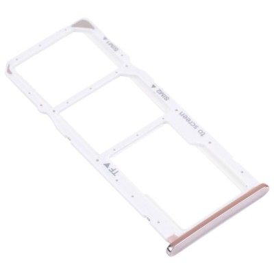 Sim Card Holder Tray For Huawei Y7 Pro 2018 White - Maxbhi Com