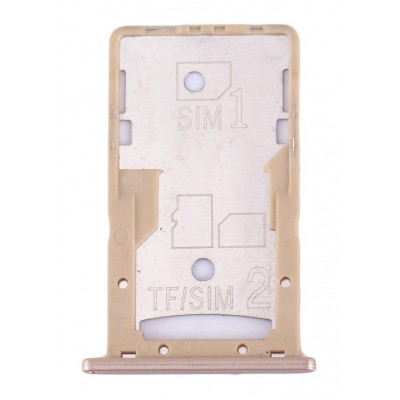 Sim Card Holder Tray For Xiaomi Redmi 4a Gold - Maxbhi Com