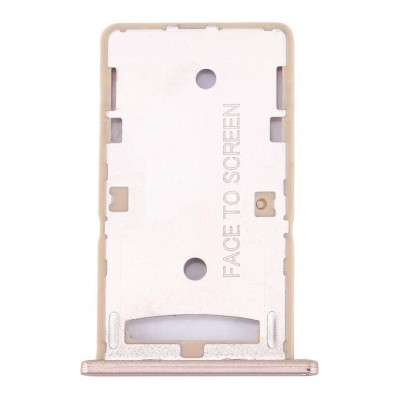 Sim Card Holder Tray For Xiaomi Redmi 4a Gold - Maxbhi Com