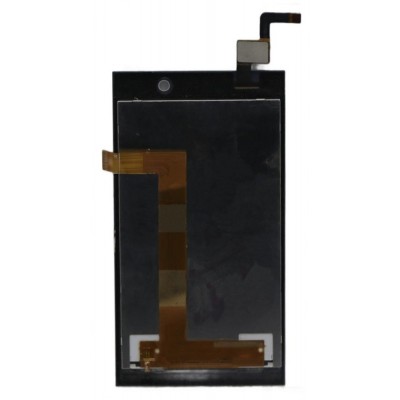 Lcd With Touch Screen For Micromax A093 Canvas Fire Silver By - Maxbhi Com