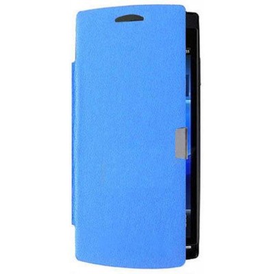 Flip Cover for Sony Ericsson Anzu X12 - Blue
