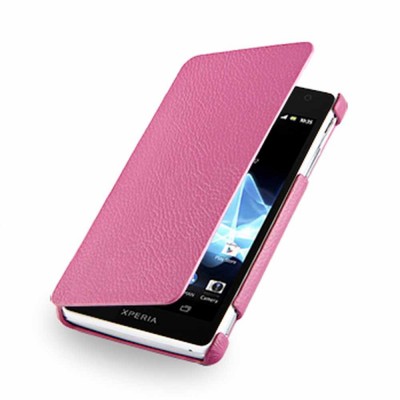 Flip Cover for Sony Xperia acro S LT26W - Pink