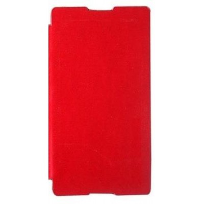 Flip Cover for Sony Xperia E dual - Red
