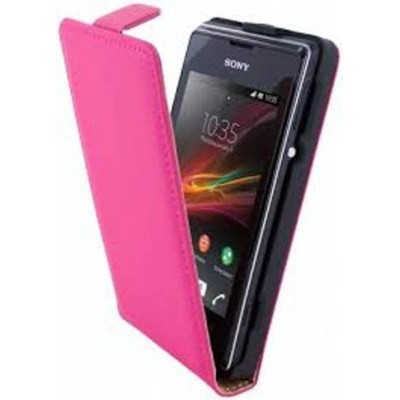 Flip Cover for Sony Xperia E - Pink