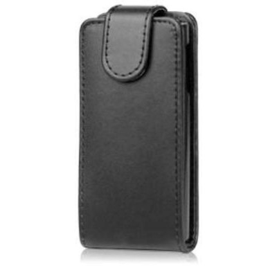 Flip Cover for Sony Xperia miro ST23a - White & Silver