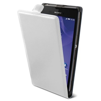 Flip Cover for Sony Xperia SX SO-05D - White