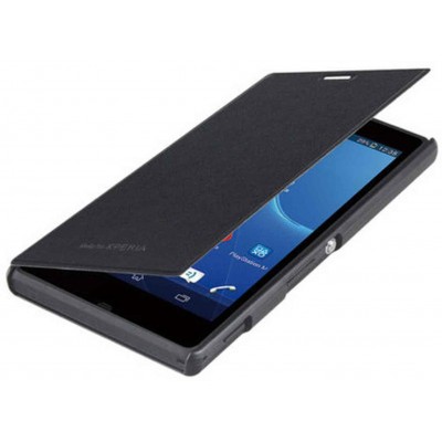 Flip Cover for Sony Xperia U - Black
