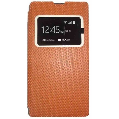 Flip Cover for Sony Xperia Z3 Compact D5833 - Orange