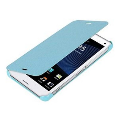 Flip Cover for Sony Xperia Z3 Dual D6633 - Silver Green