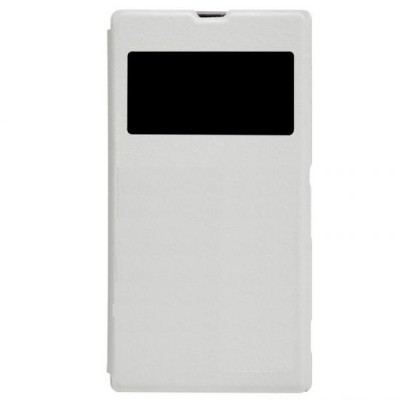 Flip Cover for Sony Xperia ZL C6502 - White