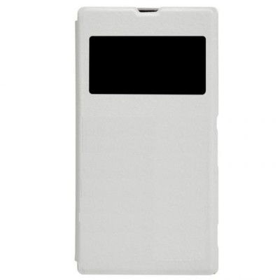 Flip Cover for Sony Xperia ZL C6506 - White