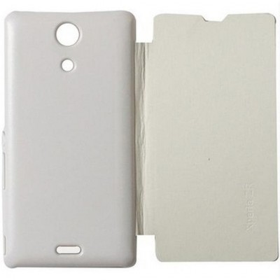 Flip Cover for Sony Xperia ZR C5502 - White