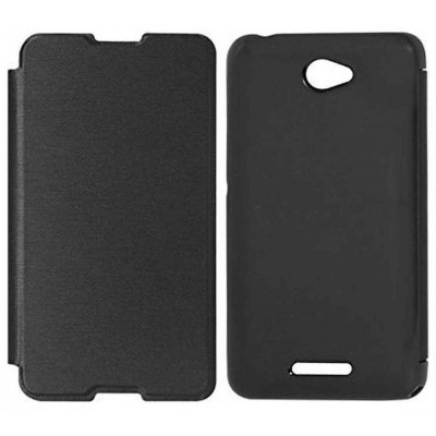 Flip Cover for Sony Xperia E4 Dual - Black