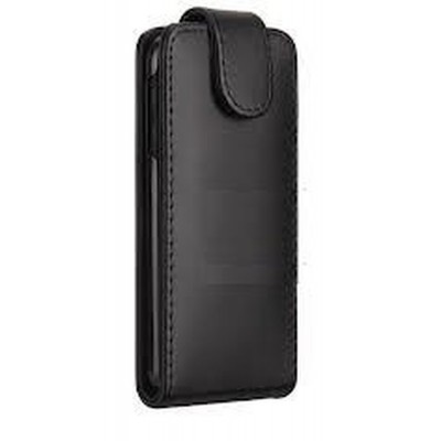 Flip Cover for Spice Mi-425 Stellar - White & Black