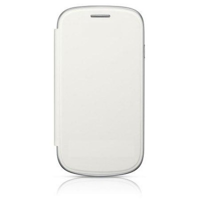 Flip Cover for Spice Mi-502 Smartflo Pace2 - White