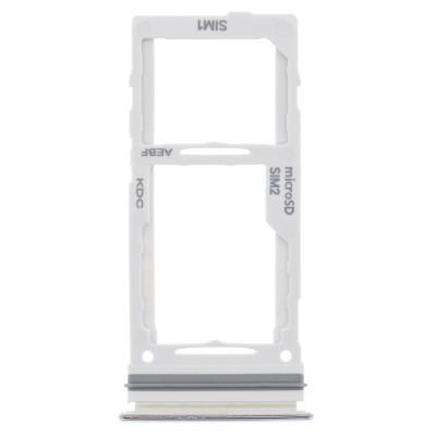 Sim Card Holder Tray For Samsung Galaxy A72 White - Maxbhi Com