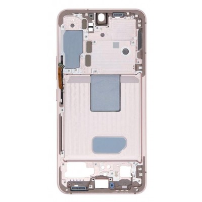 Lcd Frame Middle Chassis For Samsung Galaxy S22 5g Pink By - Maxbhi Com