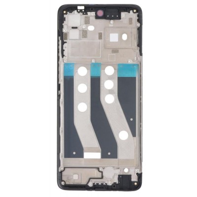 Lcd Frame Middle Chassis For Motorola Moto G62 5g Black By - Maxbhi Com