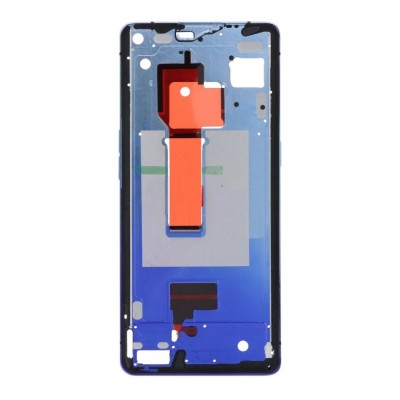 Lcd Frame Middle Chassis For Oppo Find X2 Neo Blue By - Maxbhi Com