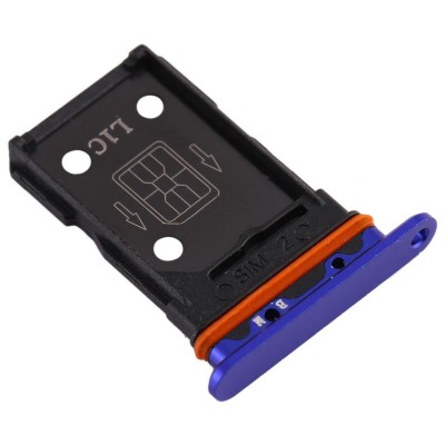 Sim Card Holder Tray For Oppo Find X2 Neo Blue - Maxbhi Com