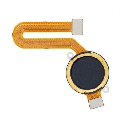 Fingerprint Sensor Flex Cable For Motorola Moto G Pure 2021 White By - Maxbhi Com