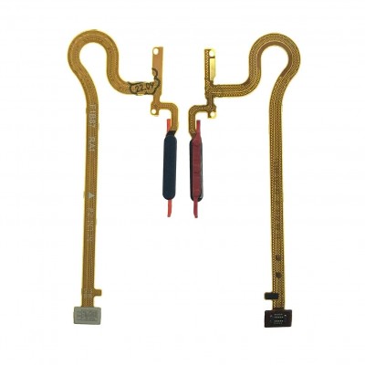 Fingerprint Sensor Flex Cable For Vivo Y15a White By - Maxbhi Com