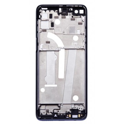 Lcd Frame Middle Chassis For Motorola One 5g Black By - Maxbhi Com